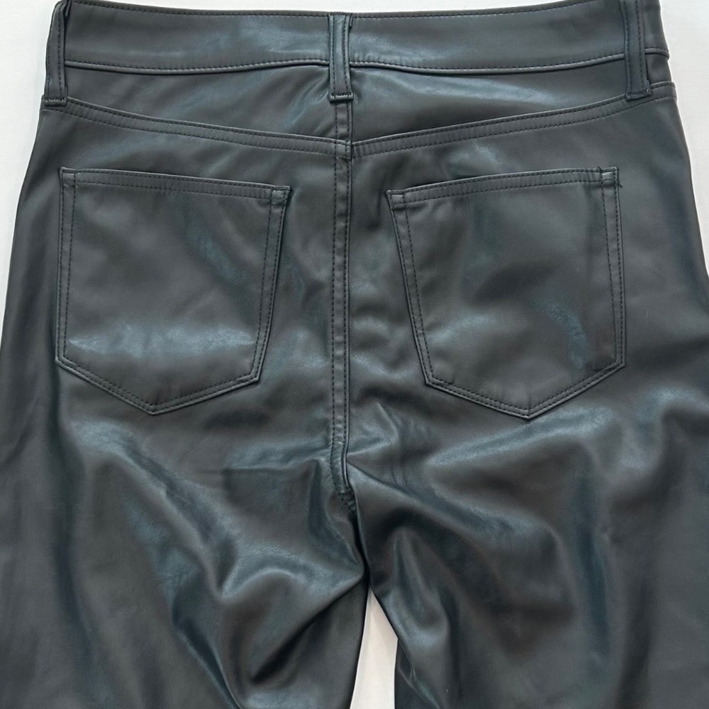 Gap High Rise Universal Vegan Faux Leather Leggings Black Size 28 Regular - Picture 8 of 10